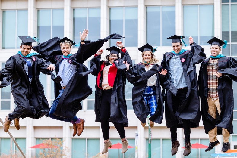 Jumping graduates