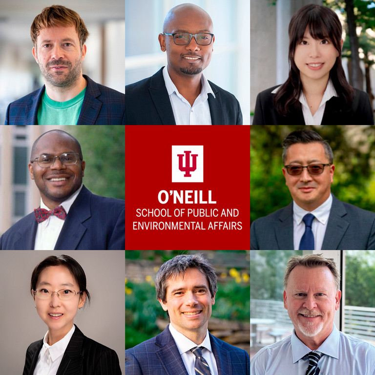 The O'Neill faculty attending the 37th Association for Budgeting and Financial Management (ABFM) Conference.